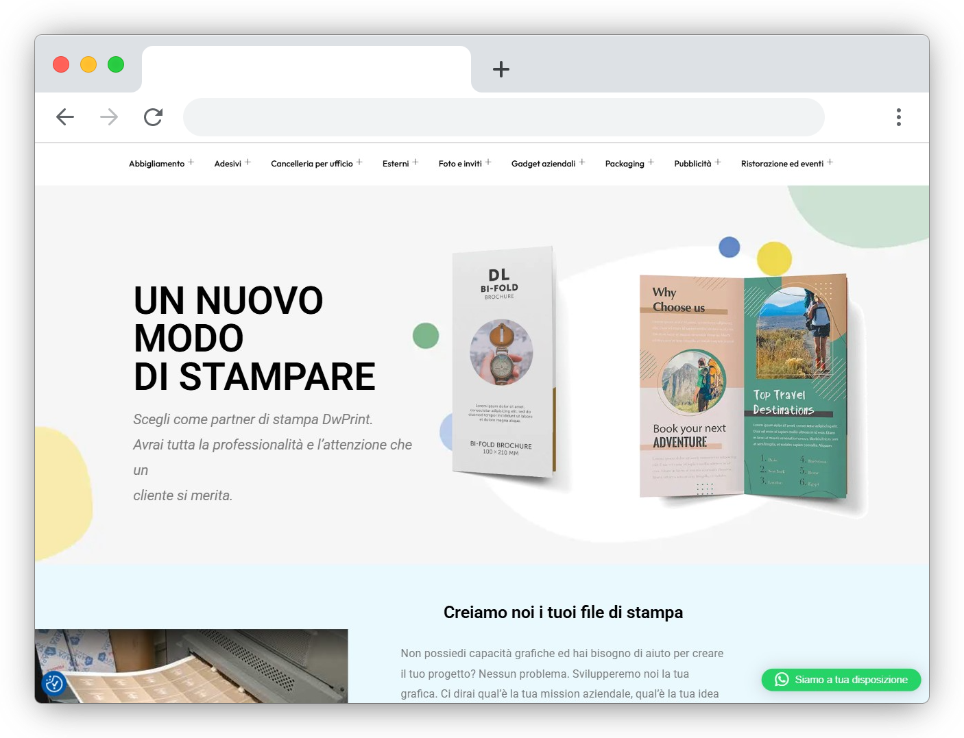 Siti web professionali realizzati su misura